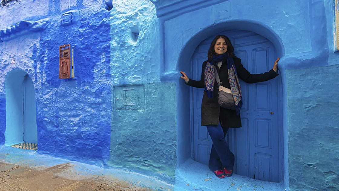 Ritratto autentico di Sonia, referente italiana di Direzione Marocco